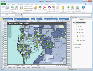 Esri Maps for Office, zdroj: ArcGIS Resource Centera